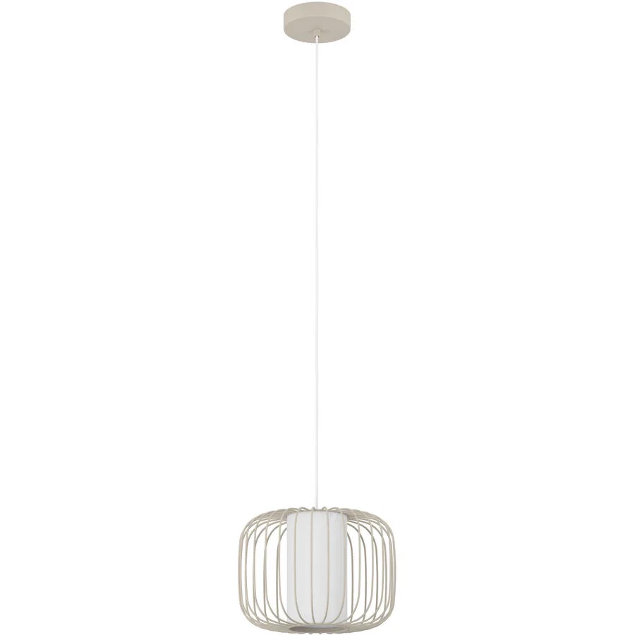 Eglo Pendellampe Terrarosa Beige Stahl 110 cm - Farbe: sand