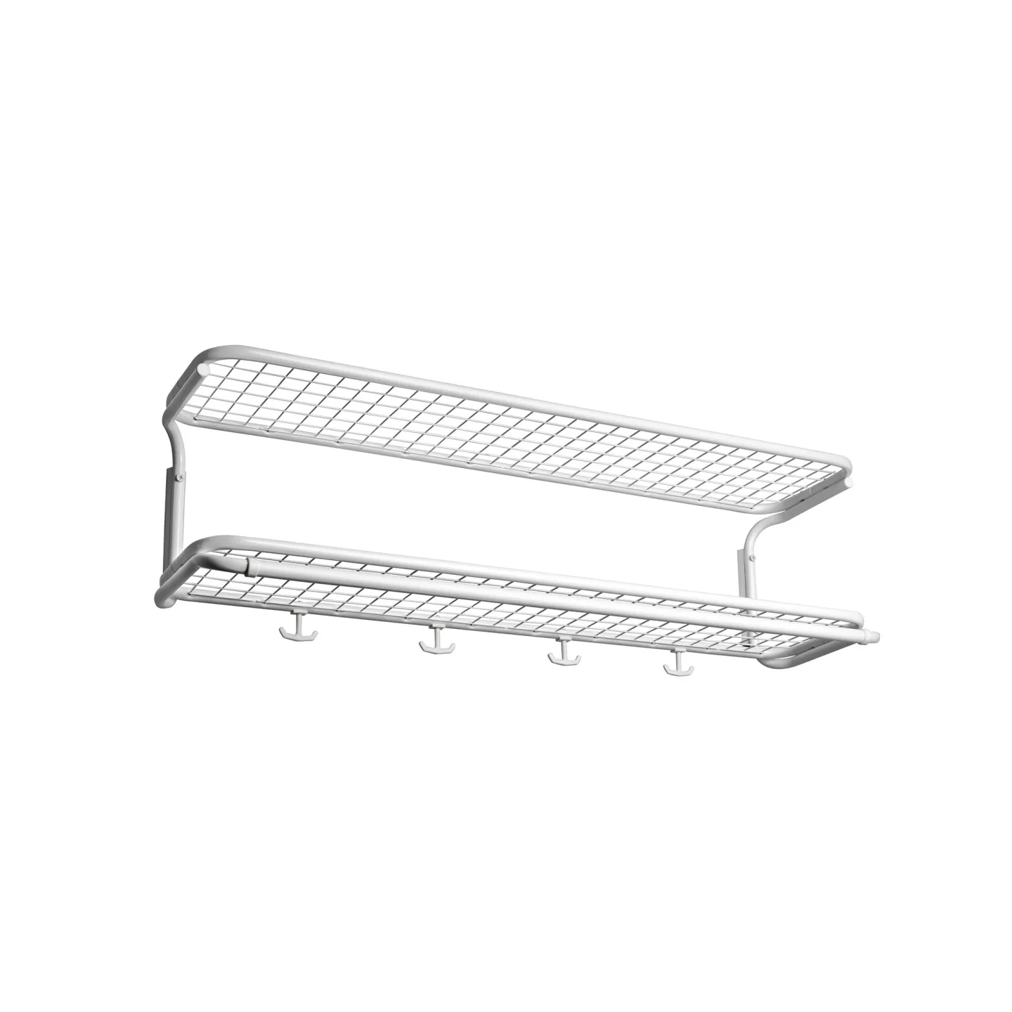 Essem Design - Classic 650 Hatthylla Vit/Vit, 70 cm - Hatthyllor och skohyllor - Gunnar Bolin - Vit - Metall/Plast