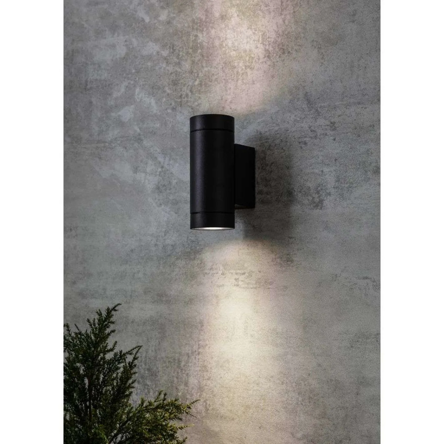 Pipe 2 Utomhus Vägglampa IP44 Black - Markslöjd - Terrass - Metall