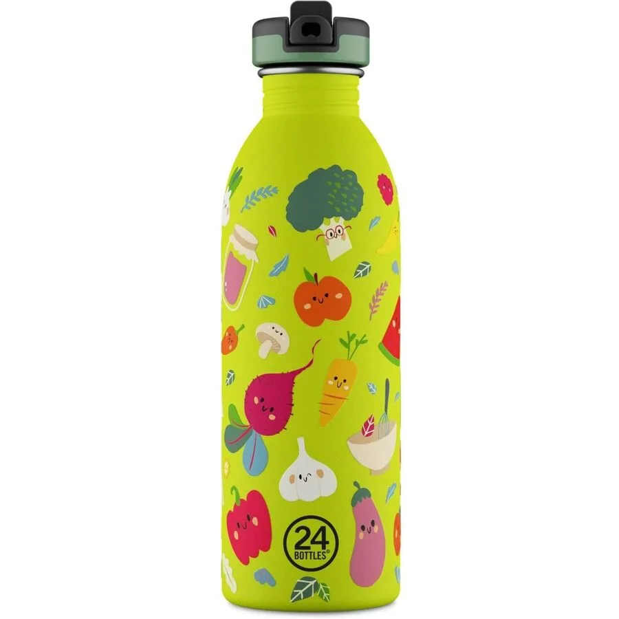 Trinkflasche 24 Bottles Grün 500 ml B 6.5 cm