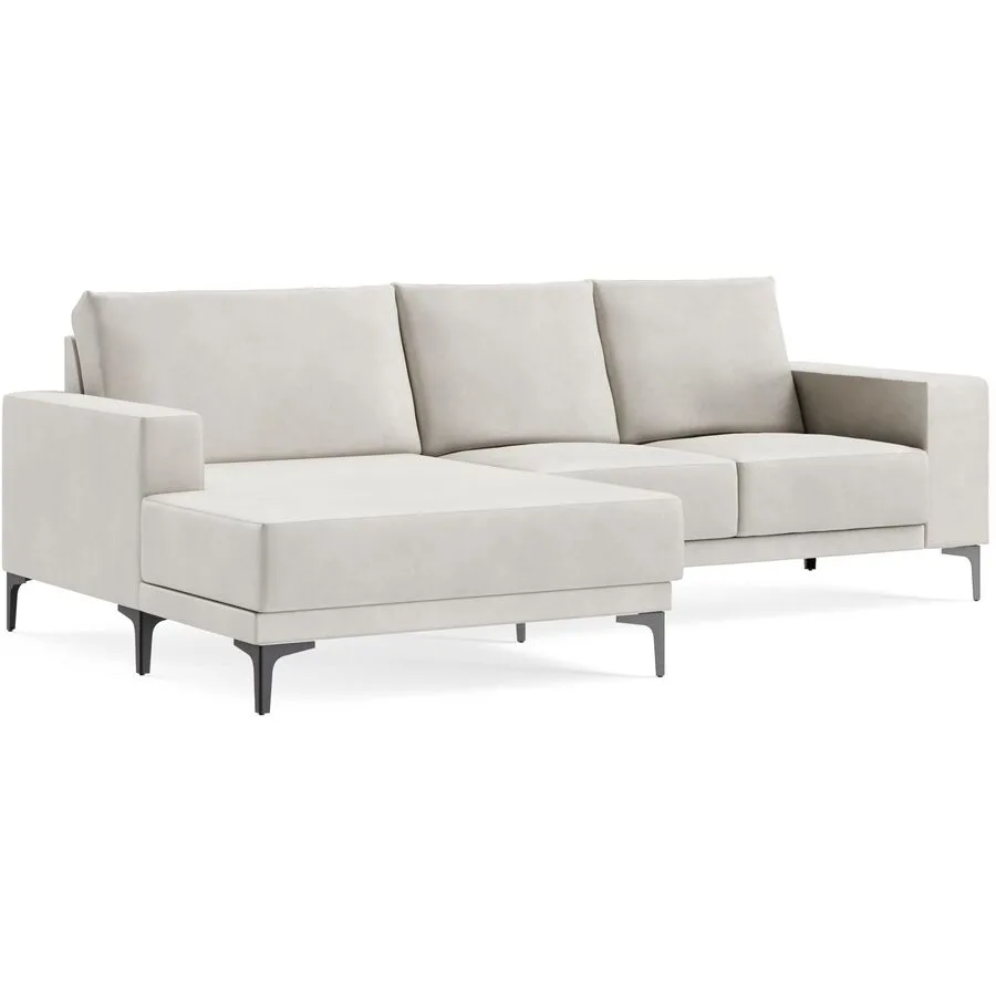 Ecksofa Bivio Links ADORE - 1 natural B 246 T 152 cm - Möbel Konfigurator: Traummöbel individuell zusammenstellen