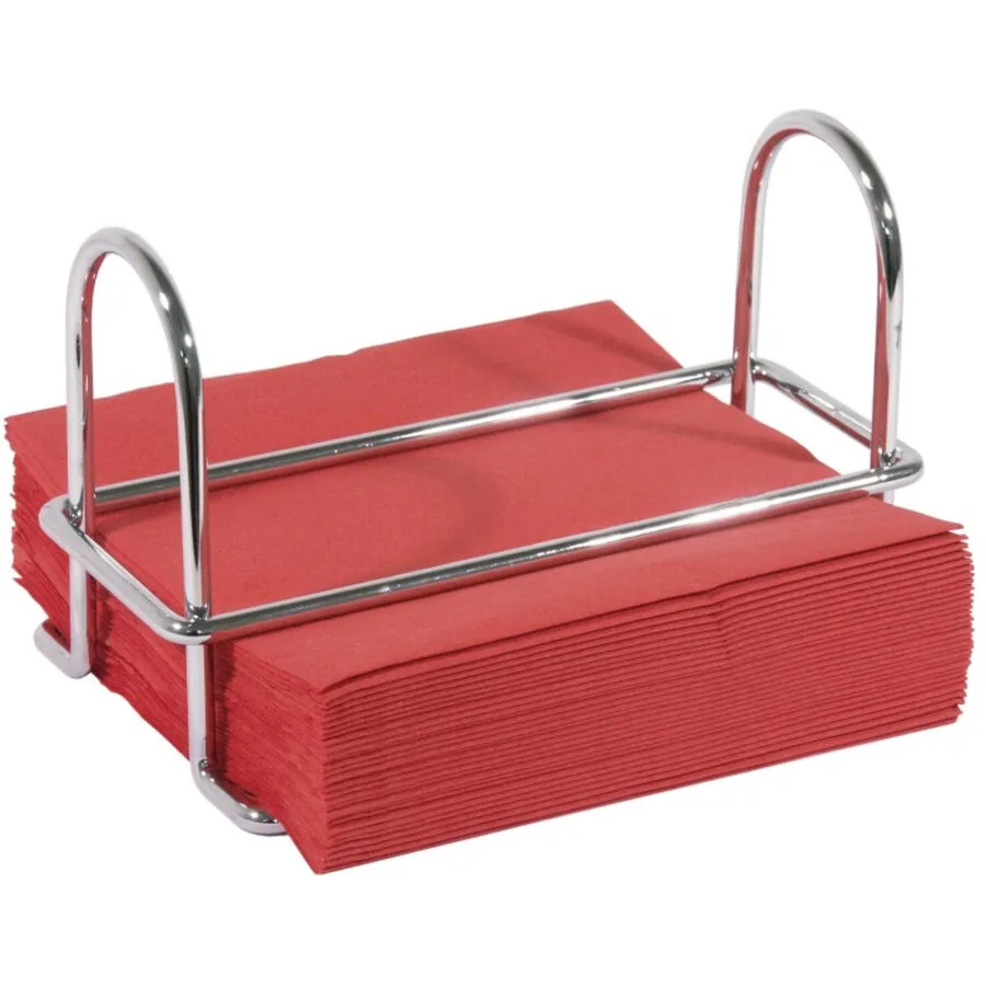 Serviettenhalter Contacto Bander silber Eisen B 11.5 cm