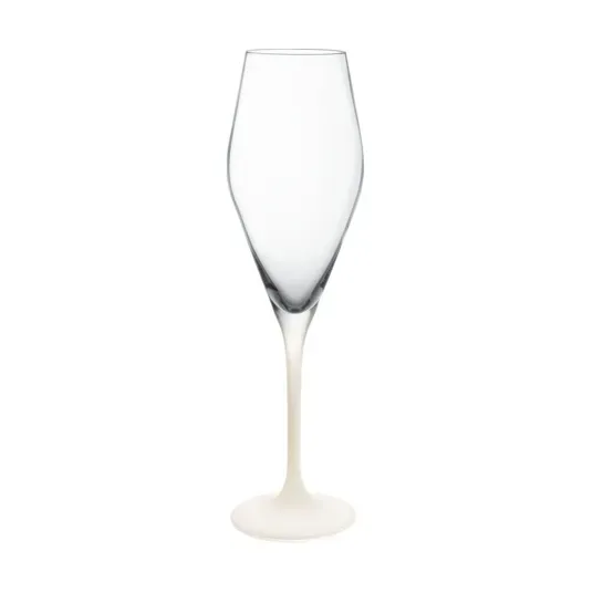 Villeroy & Boch Manufacture Rock Champagnerglas 26cl 4er Pack Klar-weiß