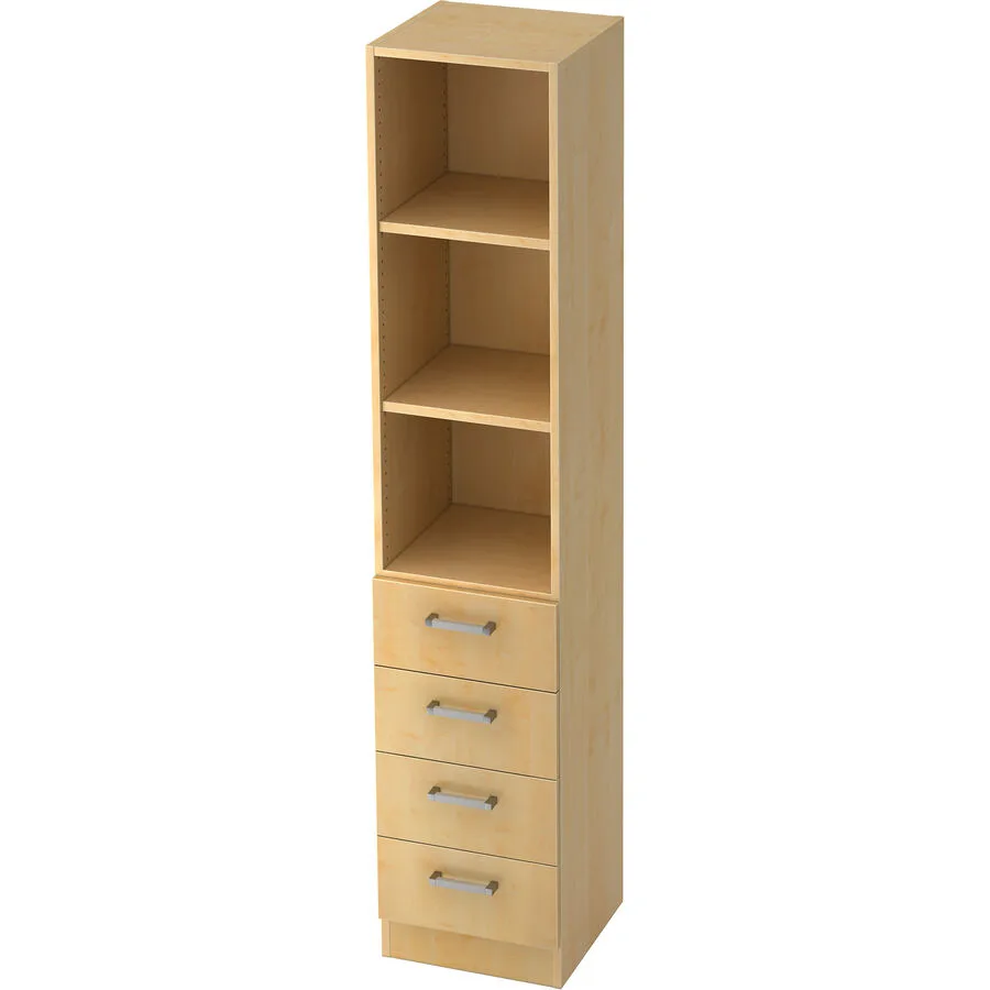 Regal Office Ahorn Holzwerkstoff B 40.6 cm H 200.4 cm