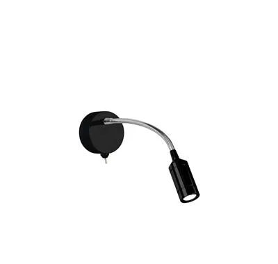 Searchlight - Flexy 30cm - Sänglampa - Svart