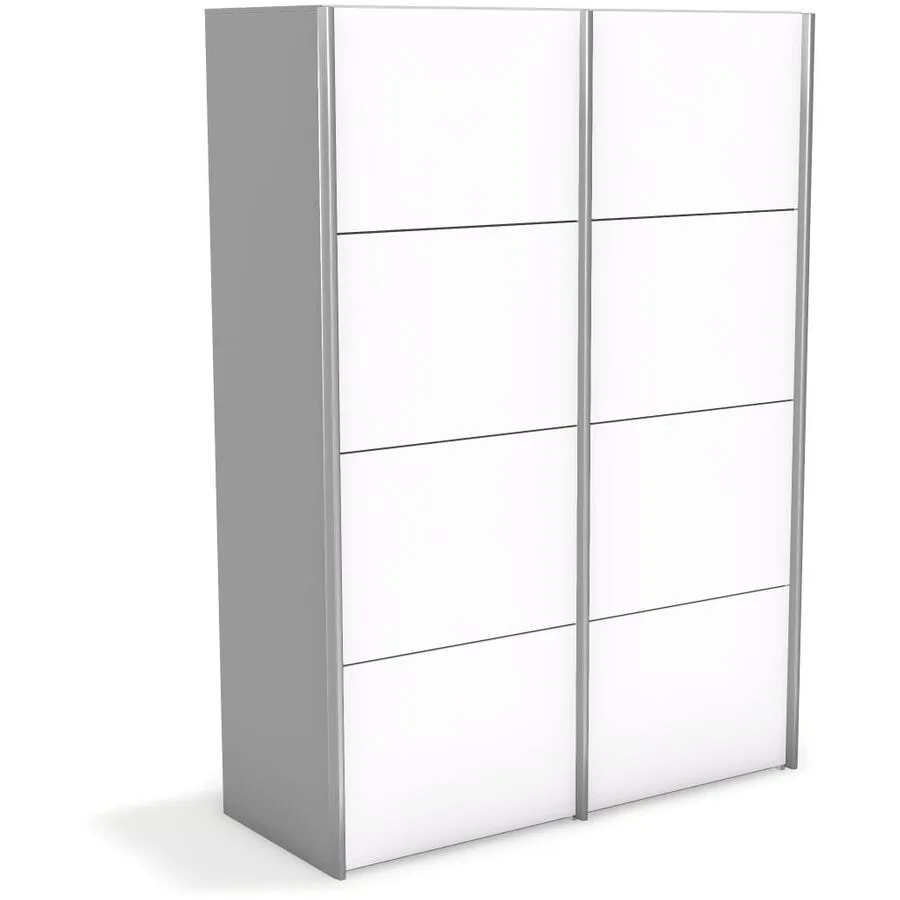Kleiderschrank Window lichtgrau Holzwerkstoff B 148 cm - Möbel Konfigurator: Traummöbel individuell zusammenstellen