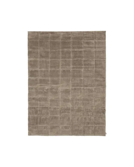 Grid Tæppe Chocolate