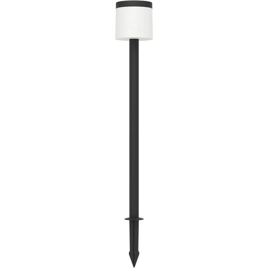 Eglo Solaraussenlampe Pantete Schwarz Kunststoff 115 cm - Lichtfarbe: Warmweiss