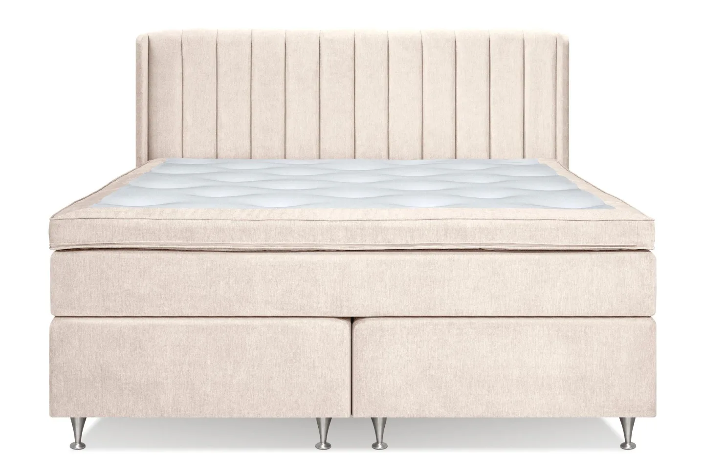 Joluma Sängpaket Medium 160x200 cm - (+Fler val) 160x200 cm Ljusbeige