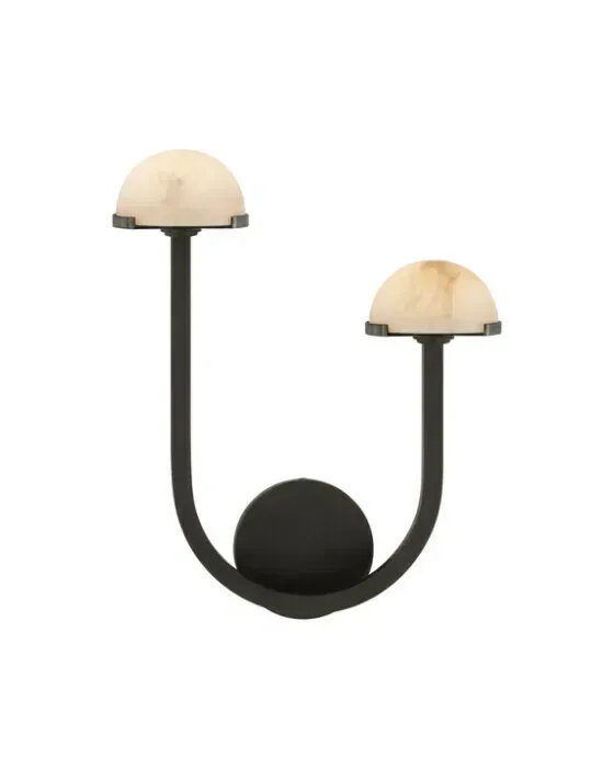 Pedra 15" Asymmetrical Right Sconce Bronze