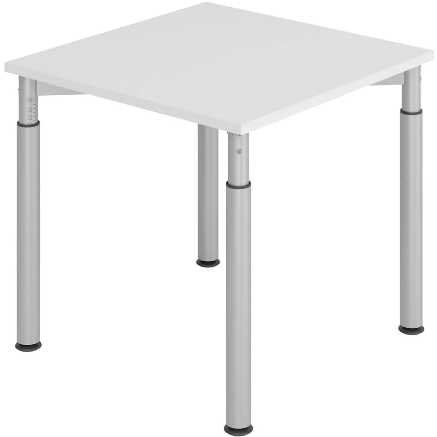 Schreibtisch Office grau Holzwerkstoff B 80 T 80 cm