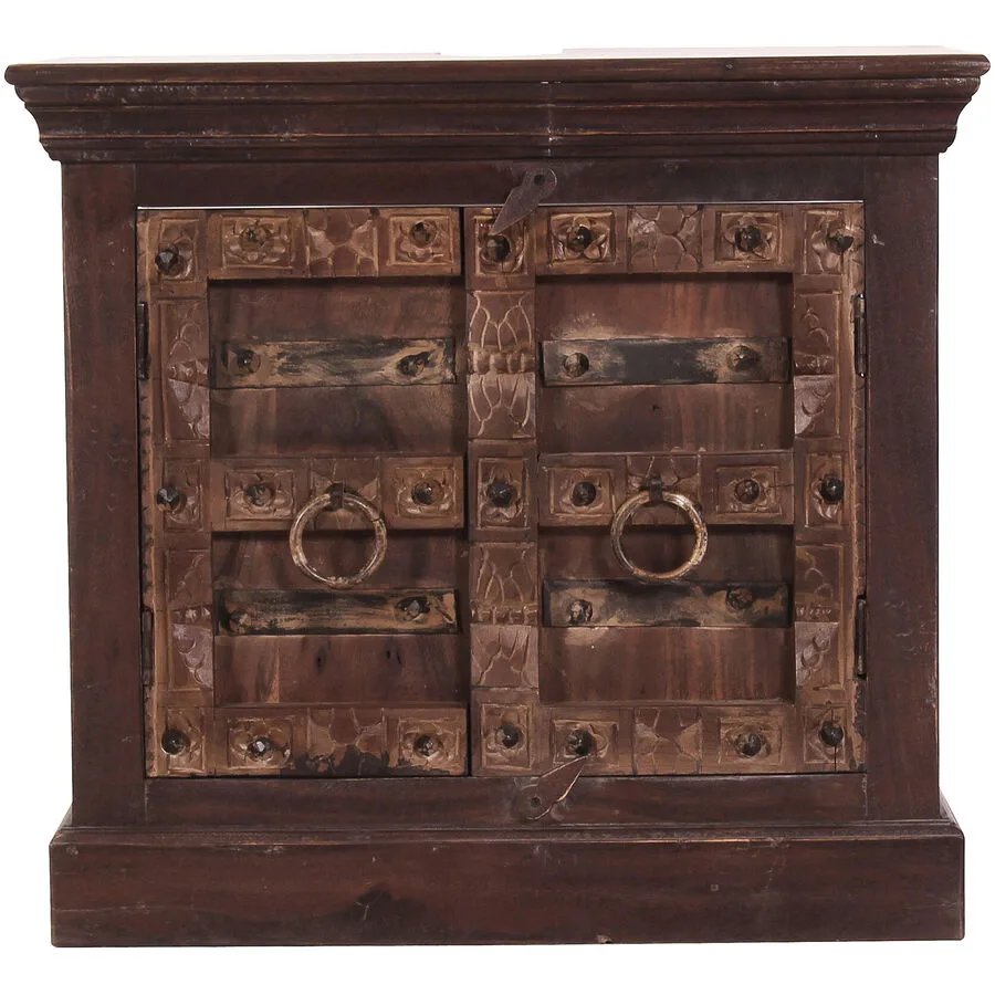 Unterschrank Mirah braun Altholz B 66 T 41 H 60 cm