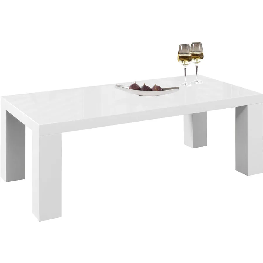 Salontisch Danny weiss Holz, MDF B 120 T 60 cm