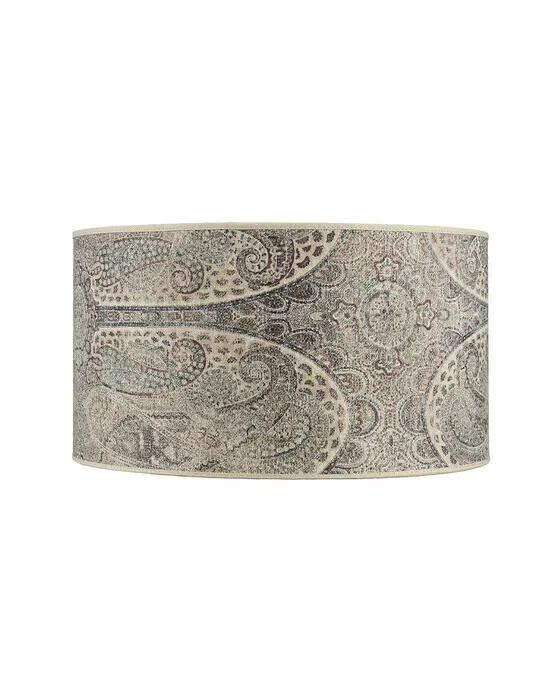 Cylinder lampskærm Sheldon paisley brown