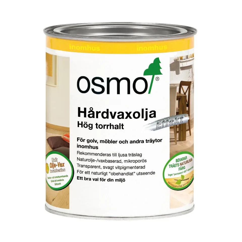 Ethnicraft Osmo Hartholz-Wachsöl für Eiche Natural, 750 ml