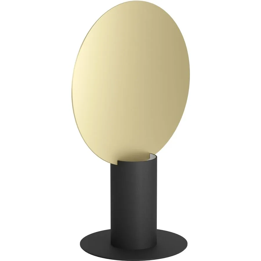 Eglo Tischlampe Sarona Gold/Schwarz Stahl 14 cm 31.5 cm - Farbe: schwarz-gold - LED - LED Energiesparlampen