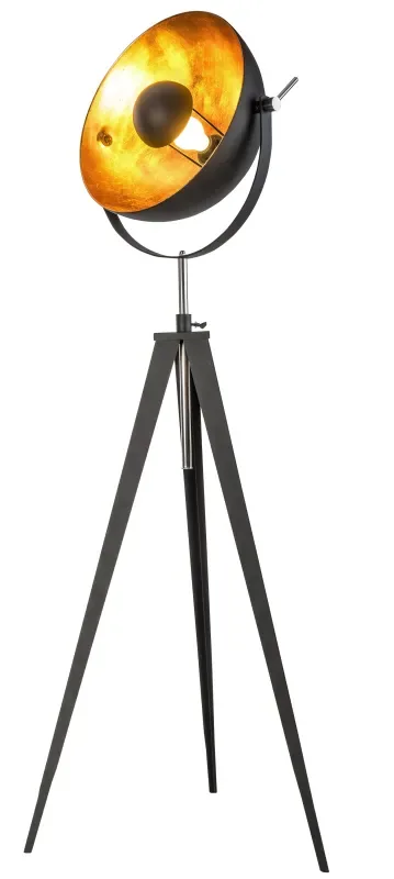 Globo Lighting - Bowy - Golvlampa - Svart