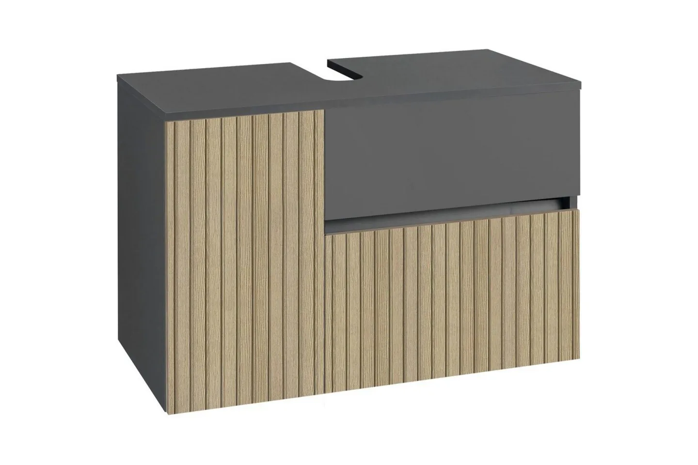 Tvättställsskåp & kommod Loft24 Wisla Tvättställsskåp 80 cm Nature -