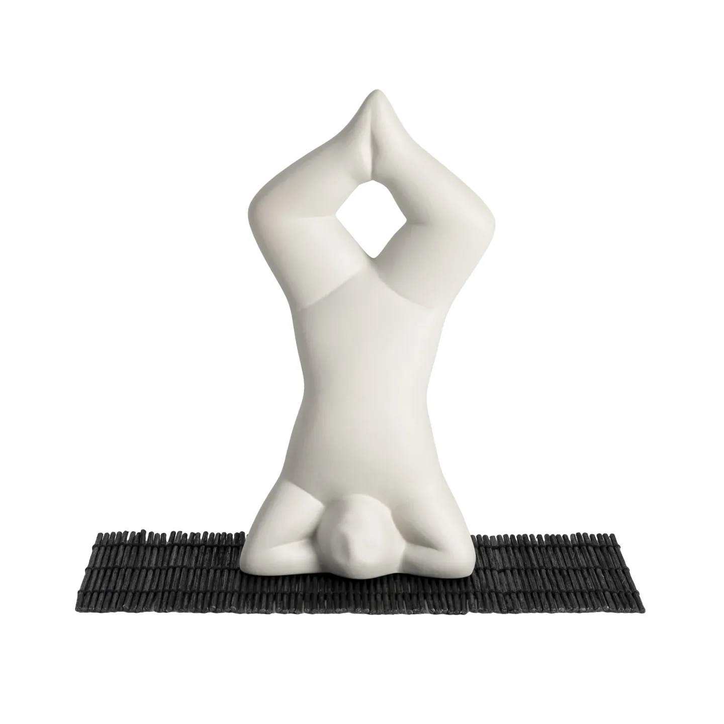 Design House Stockholm - Yoga No.3 Light Grey - Prydnadsföremål - Lisa Larson - Grå - Keramik