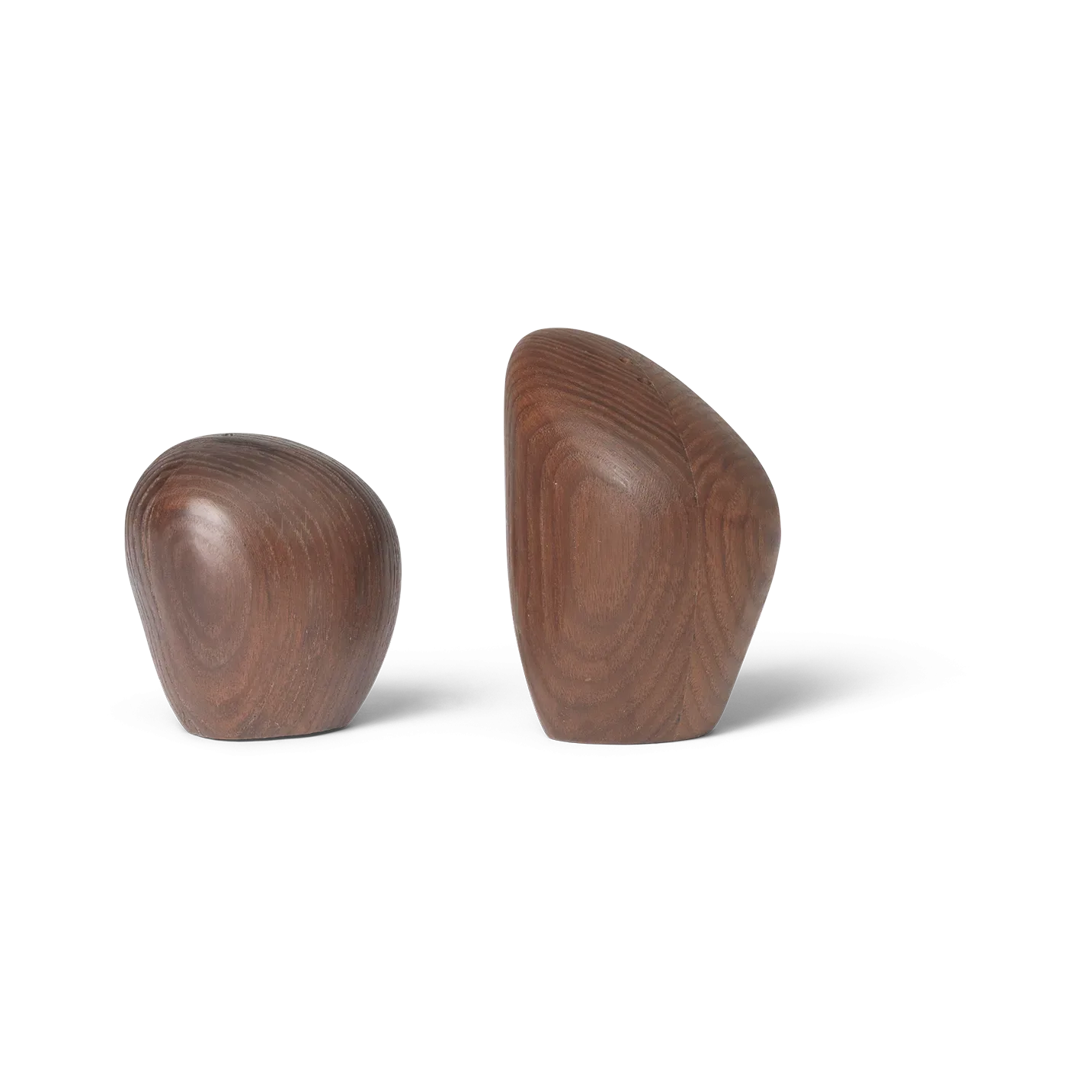 Ferm Living Cairn Salz-und Pfefferstreuer Dark brown