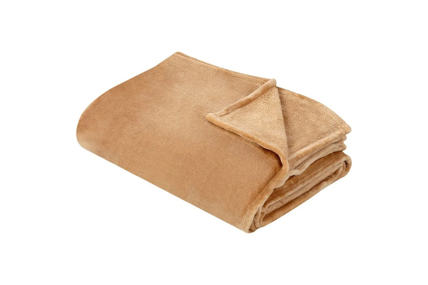 Pläd Bayburt Sandbeige, 200x220 cm - Sandbeige, 200x220 cm