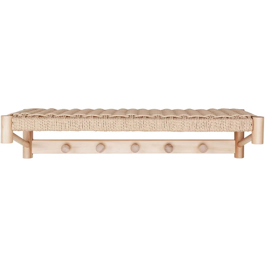 Kleiderhaken Marivo nature Pappel H 17 cm 5