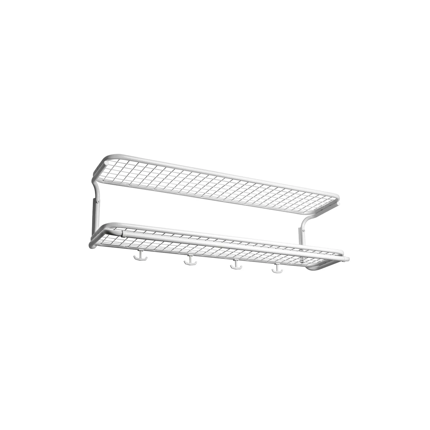 Essem Design - Classic 650 Hatthylla -Vit/Vit 40 cm - Hatthyllor och skohyllor - Gunnar Bolin - Vit - Metall/Plast