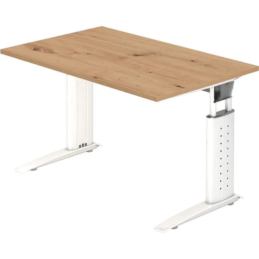 Schreibtisch Office Asteiche Holzwerkstoff B 120 T 80 cm