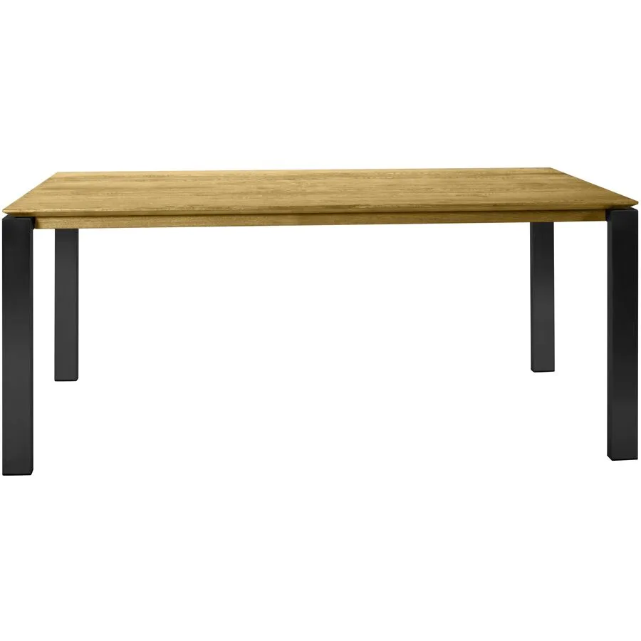 Esstisch Alvaro Eiche natur geölt Holz Massivholz B 200 T 90 cm - Möbel Konfigurator: Traummöbel individuell zusammenstellen