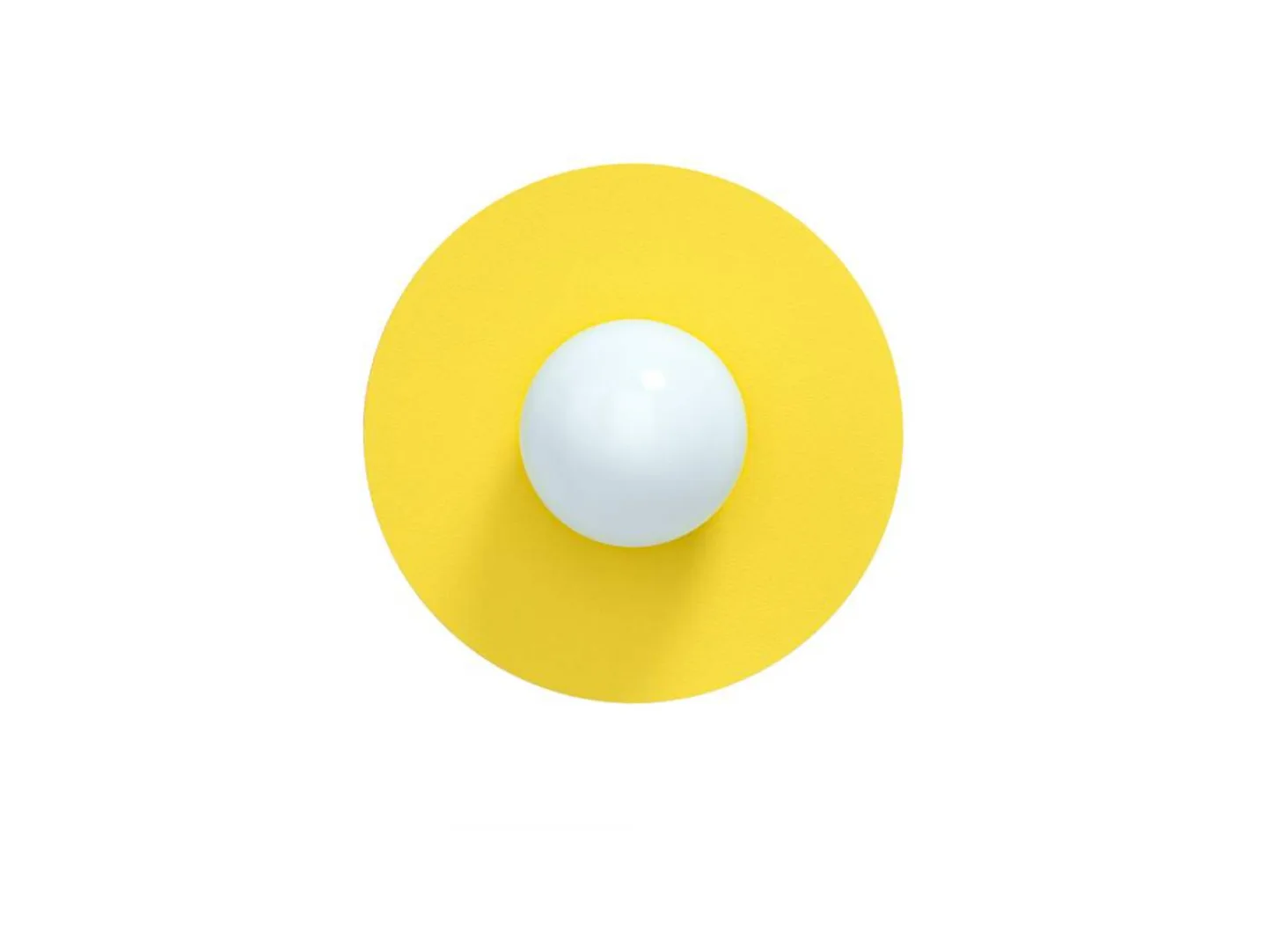 Candy Big Circle 360 S Wandleuchte, gelb - Swedish Ninja - Wohnzimmer - Metall