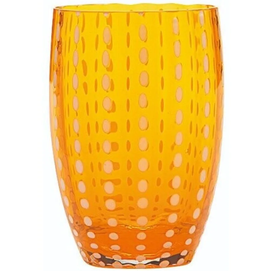 Trinkgläser-Set Perle Orange Glas 0.32 l