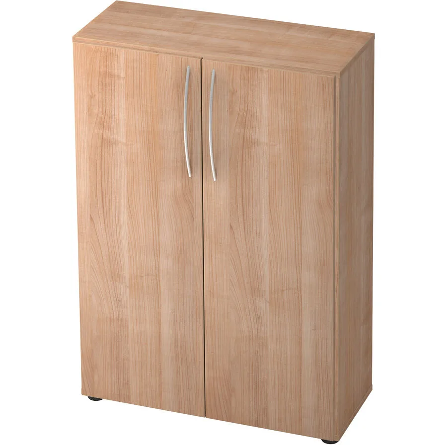 Schrank Office Nussbaum Holzwerkstoff B 80 cm H 114.4 cm
