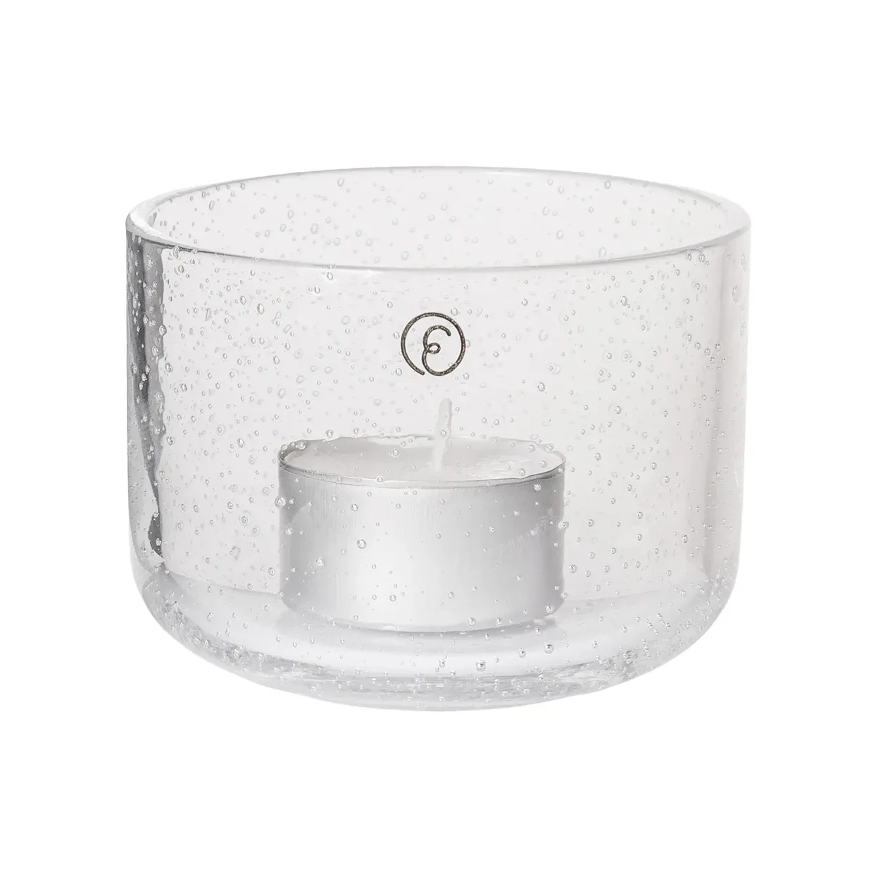 ERNST Ernst Kerzenständer aus Glas Ø8x6 cm