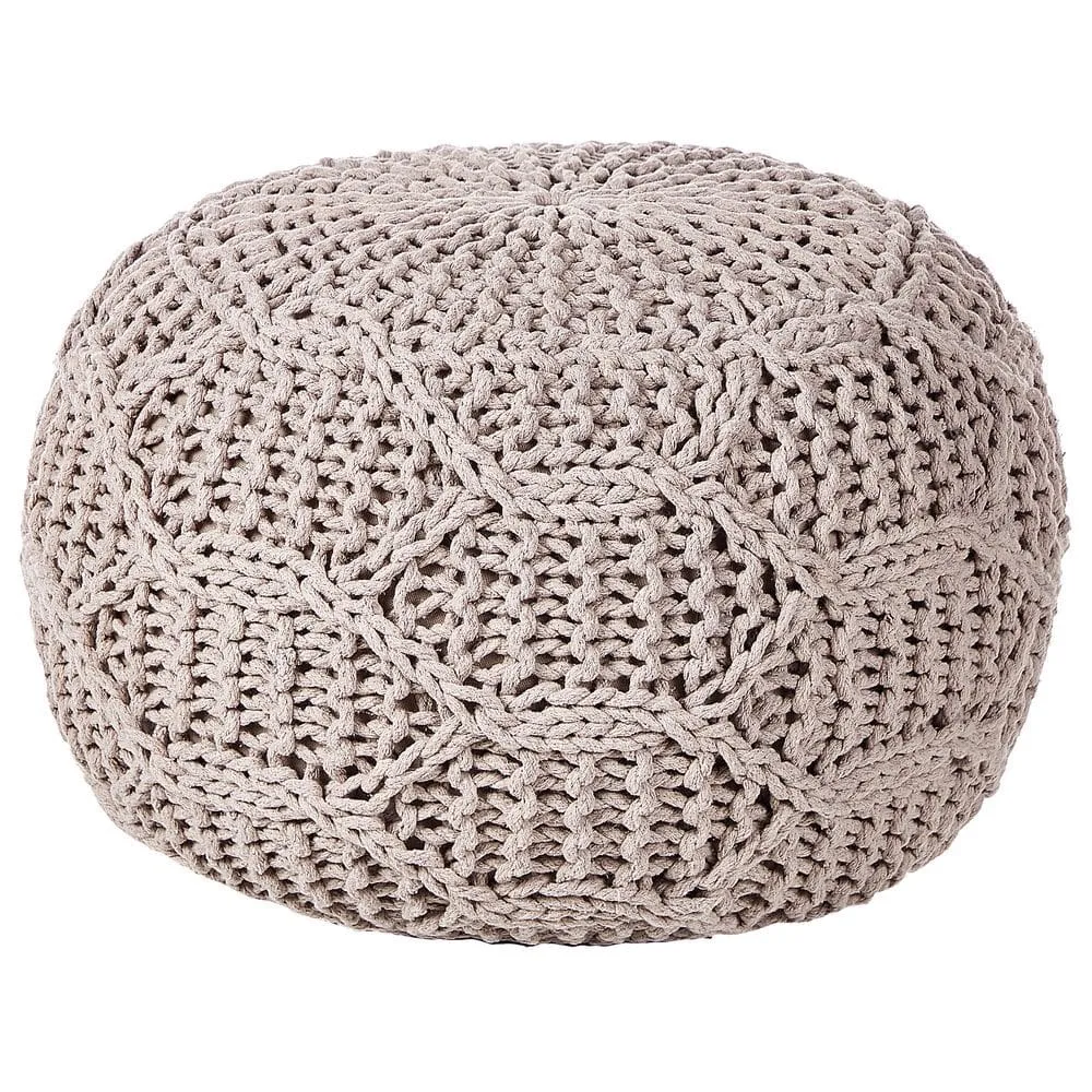 Puff Triman - Taupe