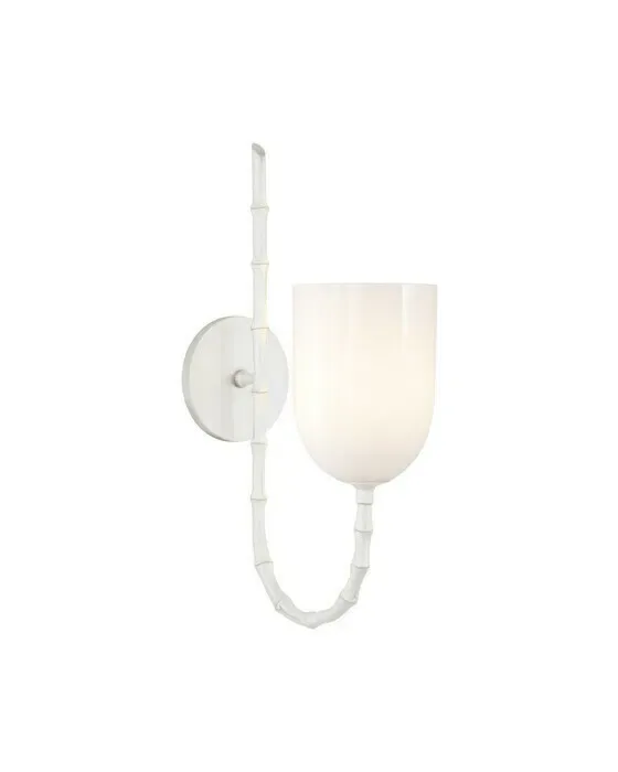 Edgemere Wall Light White