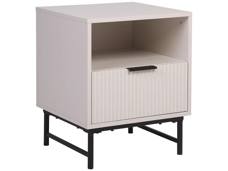 Nachttisch ONARIA 1 Schublade 45x40x54cm grau