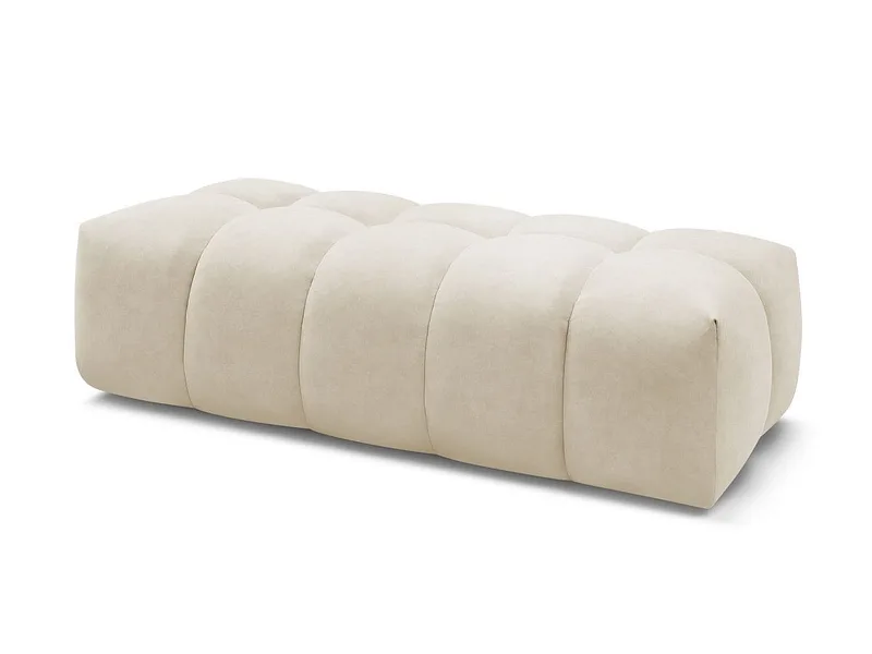 Hocker BOBOCHIC MONT-BLANC 66x180x48cm samt beige