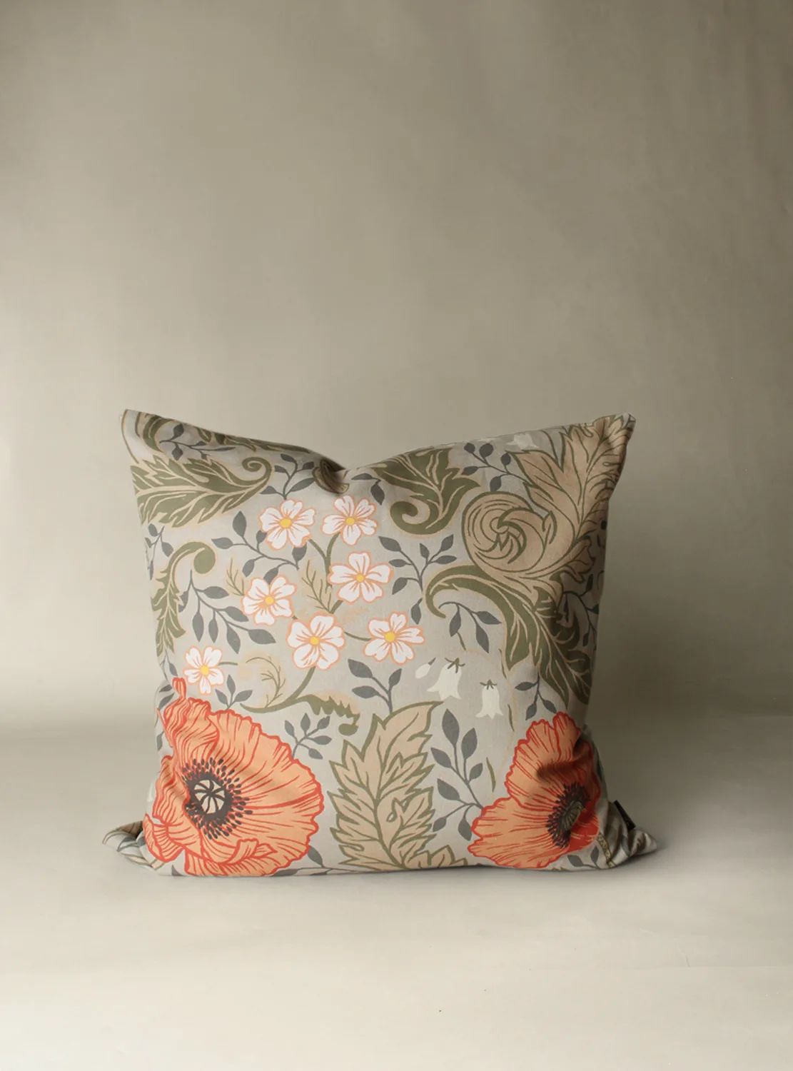 Putetrekk - Poppy (beige) (Størrelse: 50 x 50 cm)