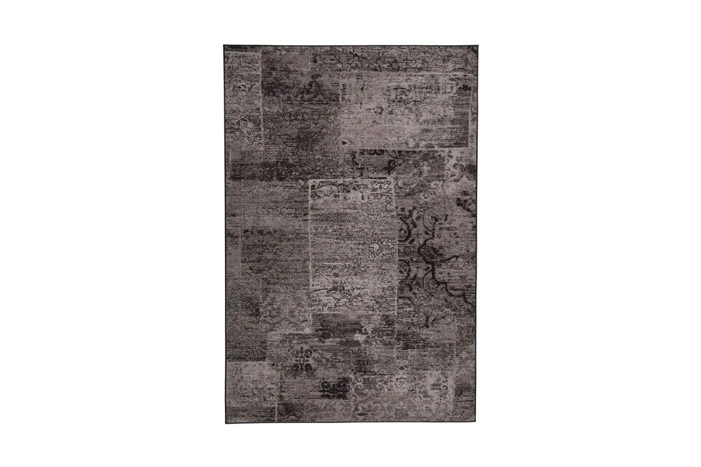 Rustiikki Matta 80x250 cm Svart - Vm Carpet