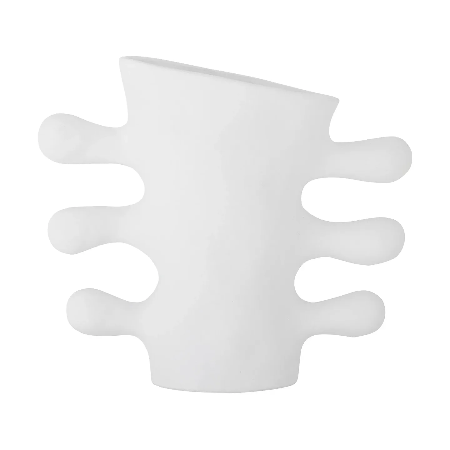 Bloomingville Pernilla Vase 26cm Weiß