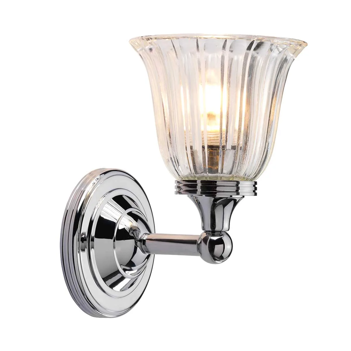 Elstead Lighting - Austen Ø14 - Badrumslampa - Polerad krom
