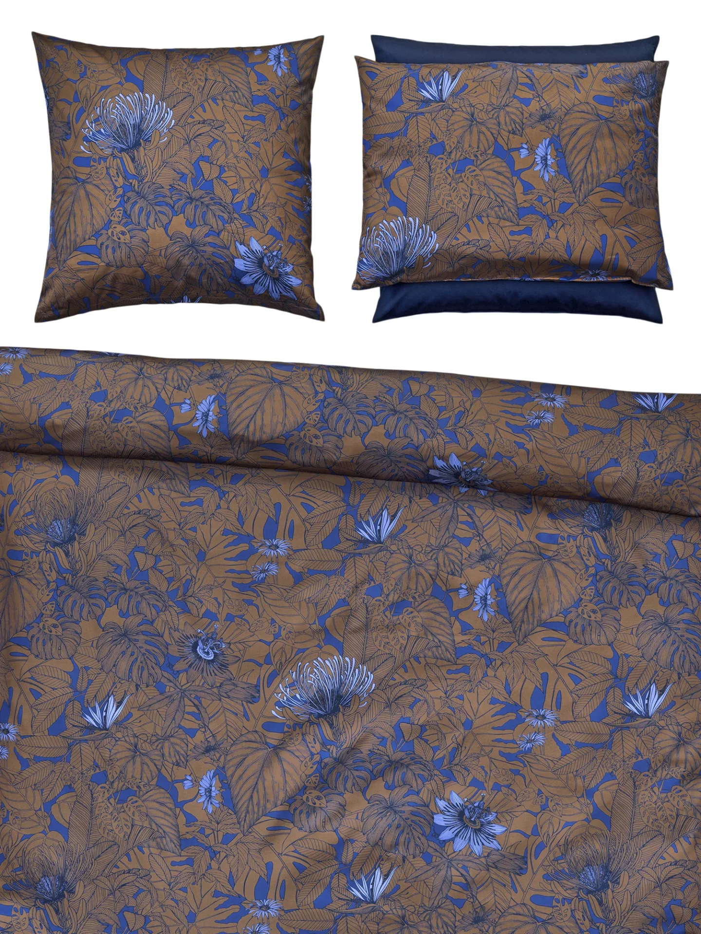 Fischbacher Christian & Co. AG Bettwäsche Satin Golden Garden B: 65 cm | Schubiger Möbel