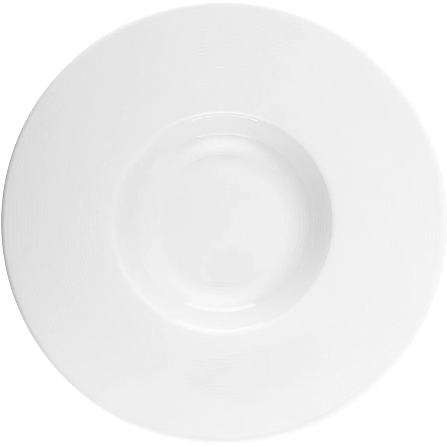 Teller Basic Chic Weiss Porzellan 27 cm