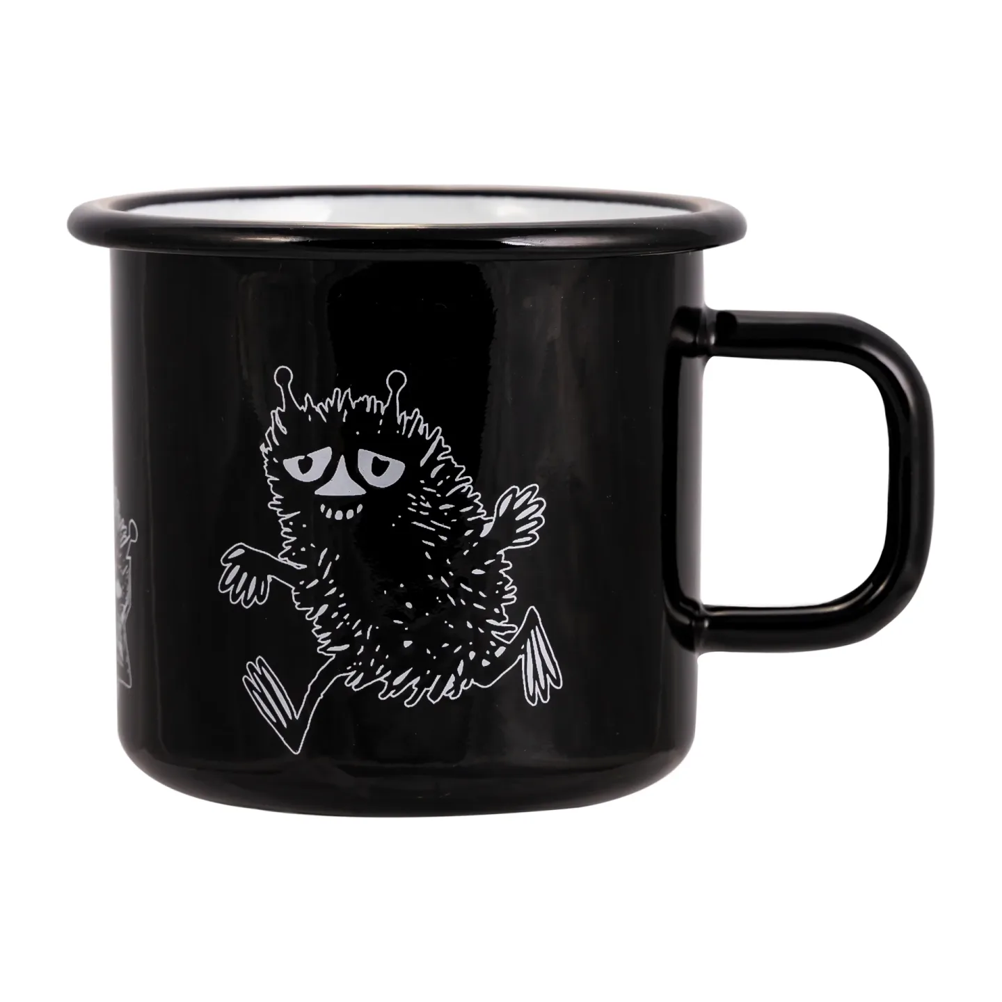 Muurla Stinky Emaille Tasse 37cl Schwarz