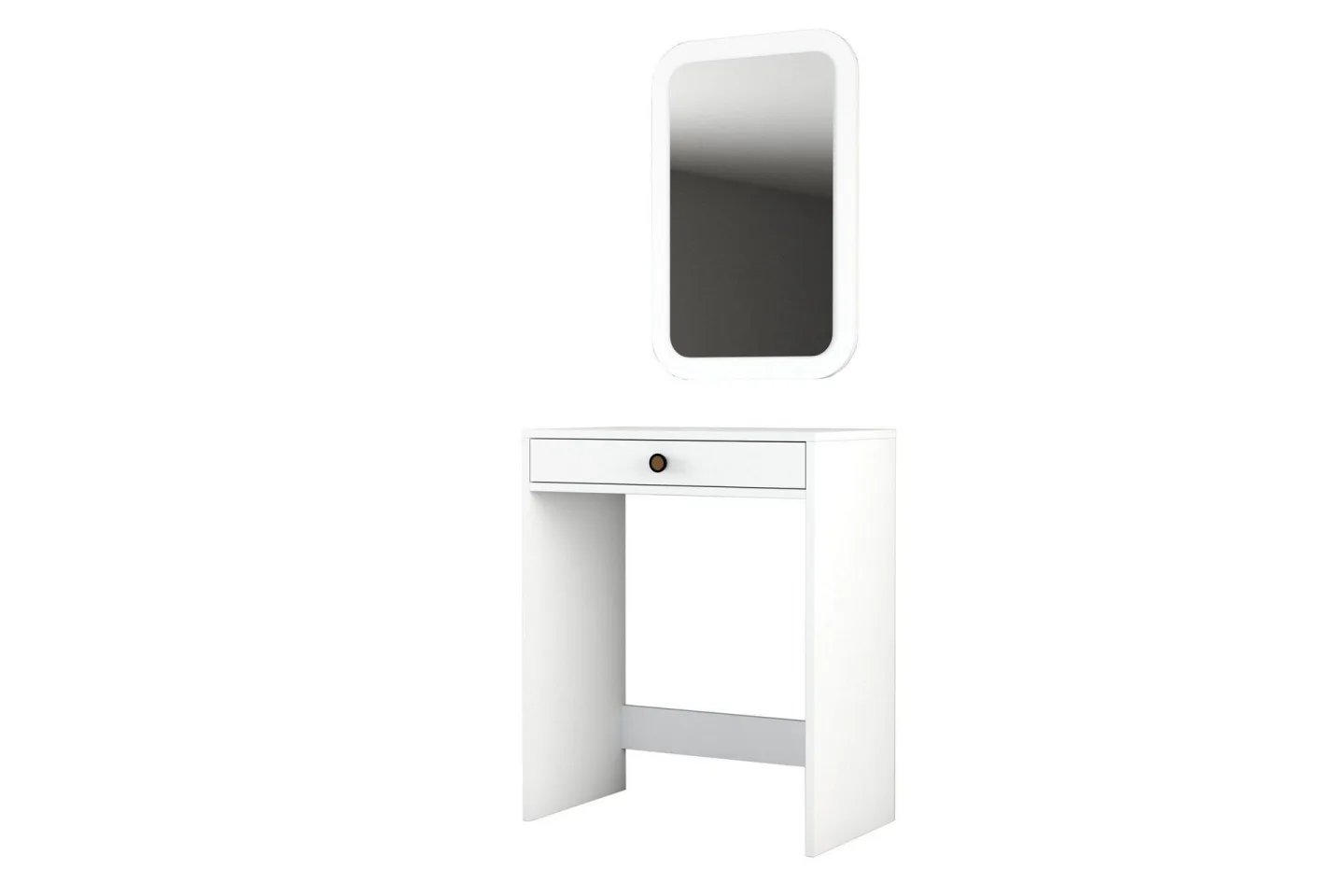 Ameias Sminkbord 70 cm - Vit