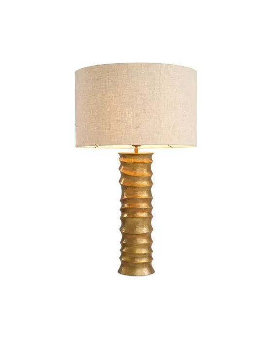 Gilardon Table Lamp Antique Brass