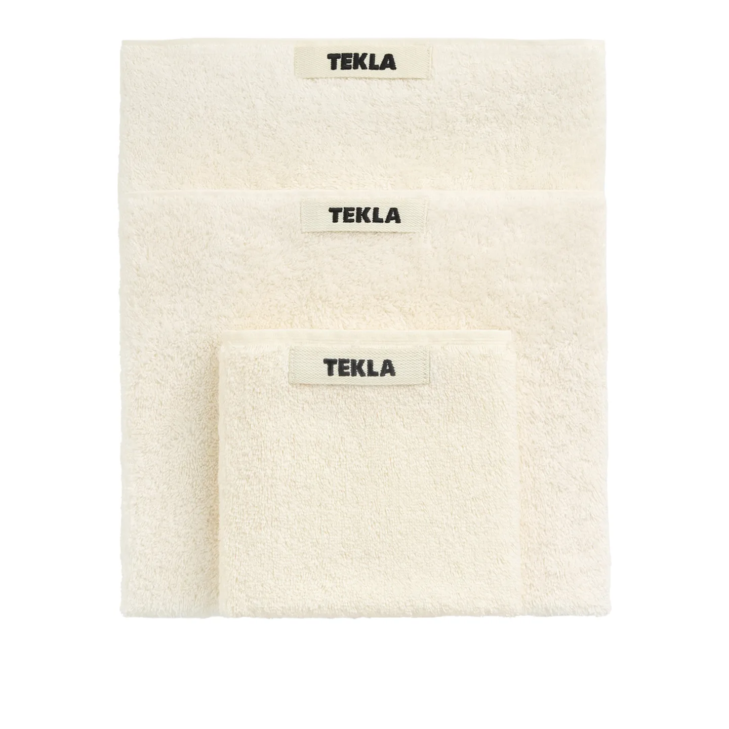 Tekla - Terry badhandduk 140x70 cm ivory - Handdukar och badlakan - Beige