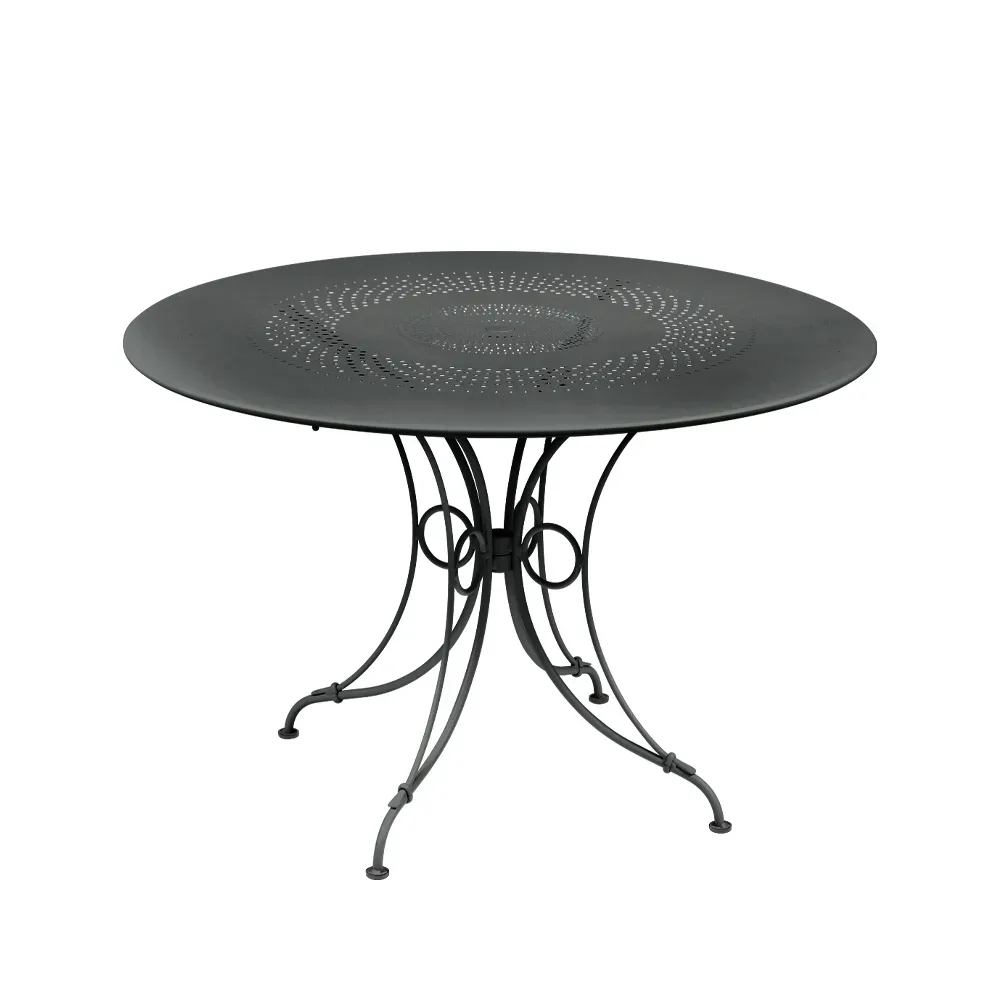 Fermob 1900 bord Ø117 cm Anthracite (grå)