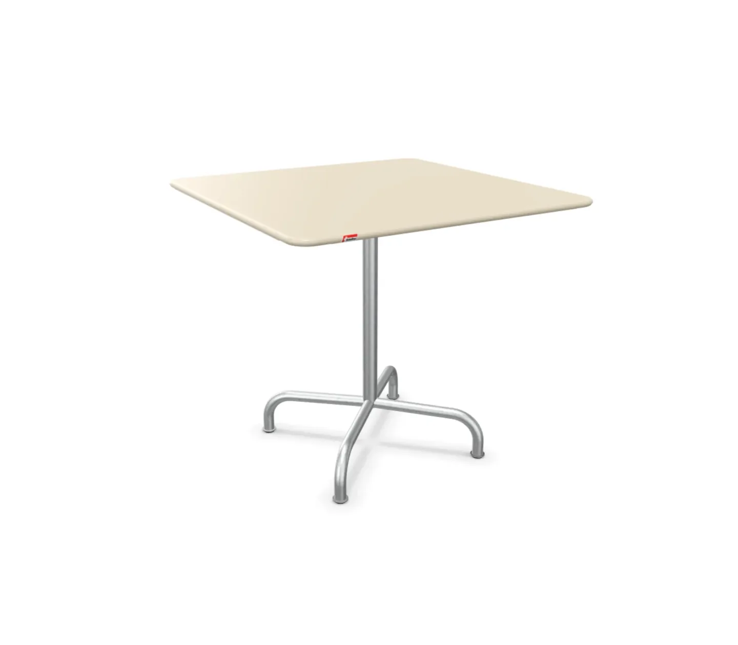 Schaffner Metall-Tisch Rigi Quadratisch Feuerverzinkt Beige | Schubiger Möbel