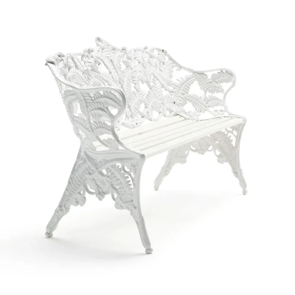 Byarums bruk Classic soffa Vit lack furu, vitt stativ